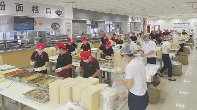 5000+份盒飯出品，華逸府為重大活動(dòng)提供應(yīng)急供餐保障